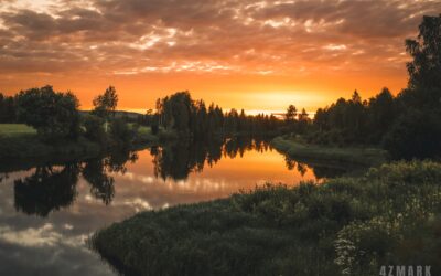 Midnightsun in Överkalix